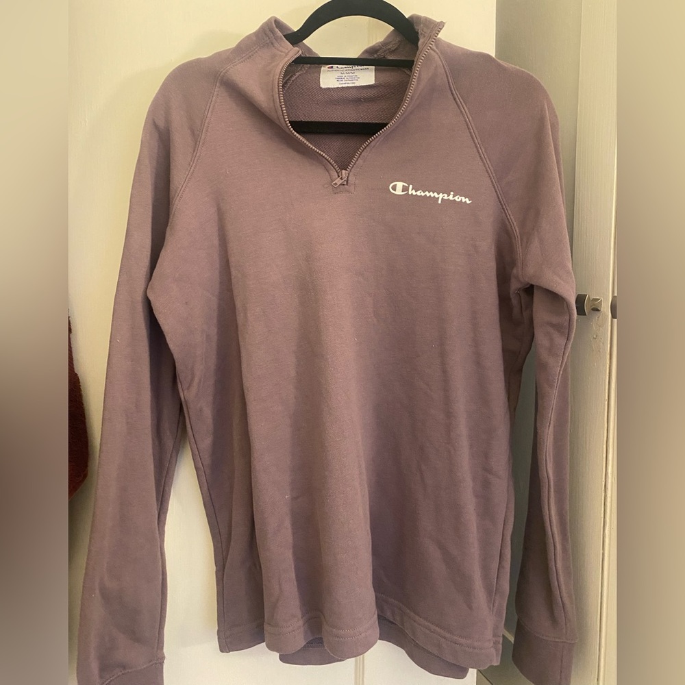 Champion running quarter zip